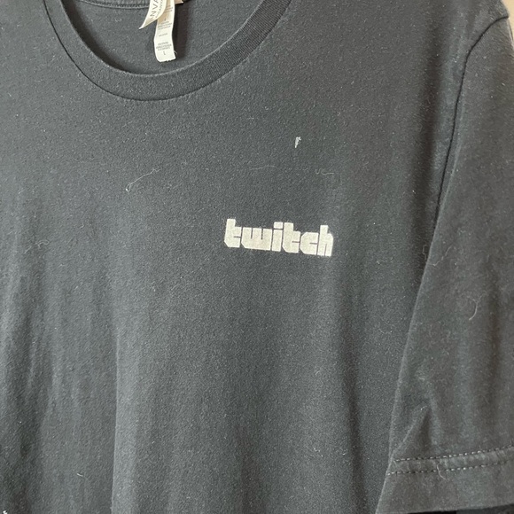VINTAGE TWITCH SZ L Short Sleeve T-Shirt. Unisex Top. Adult. Vintage Distressed - Picture 2 of 4